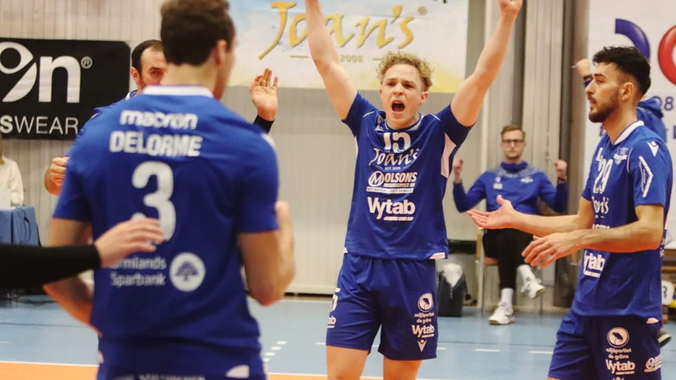 På lördagen går VVK in i slutspelet och tar emot Habo på hemmaplan i första kvartsfinalen. Andreas Rune är taggad och hoppas på bra publikstöd.
