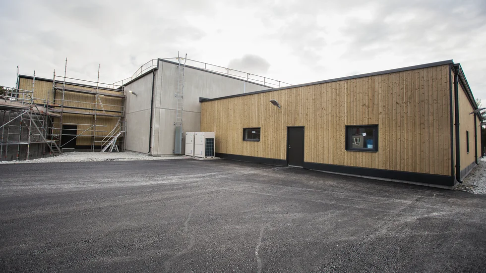 Bräckvattenverket i Kvarnåkershamn ger vatten på södra Gotland. 
