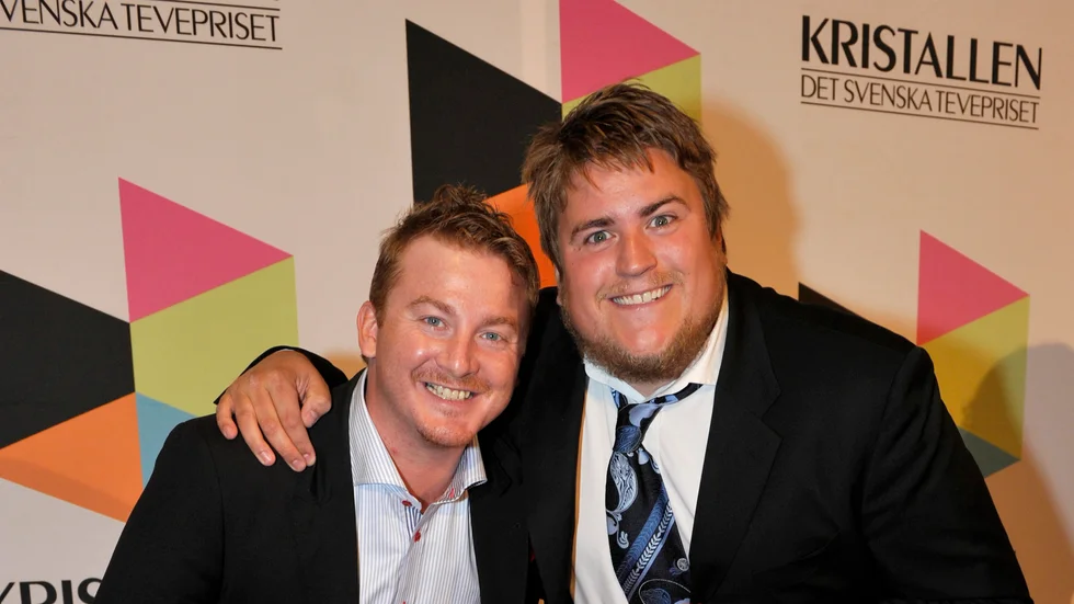 Erik Ekstrand och Mackan Edlund. Arkivbild.