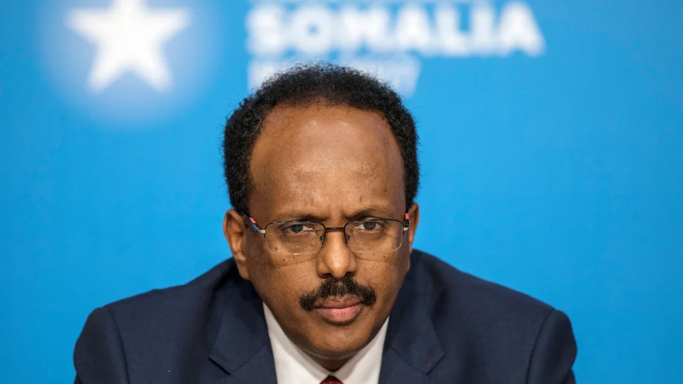 Somalias president Mohamed Abdullahi Mohamed. Arkivbild.