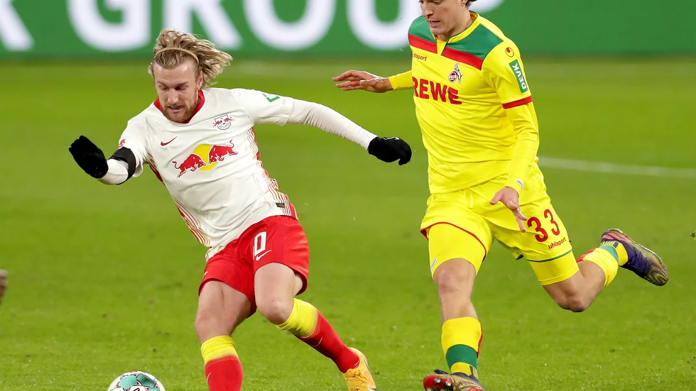 Emil Forsberg och hans Leipzig får spela Champions League-matchen mot Liverpool på bortaplan. Arkivbild.