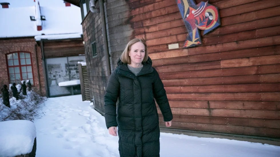 "Vi är mycket glada över att få möjligheten att vårda huset vidare", säger Sonja Ek, ny ägare till Pelles Lusthus.