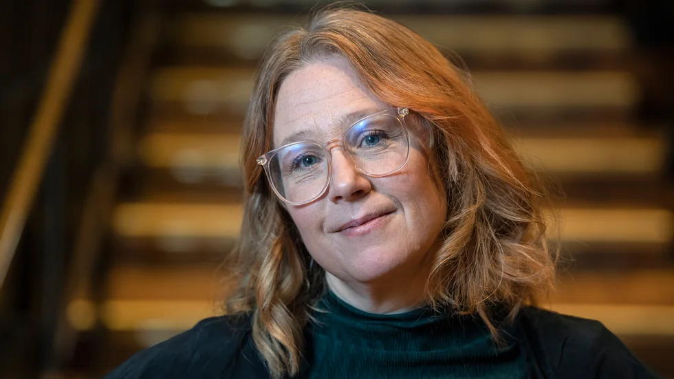 Frida Röhl, konstnärlig ledare för Folkteatern i Göteborg, försöker att nå ut till en publik trots pandemin. Arkivbild.