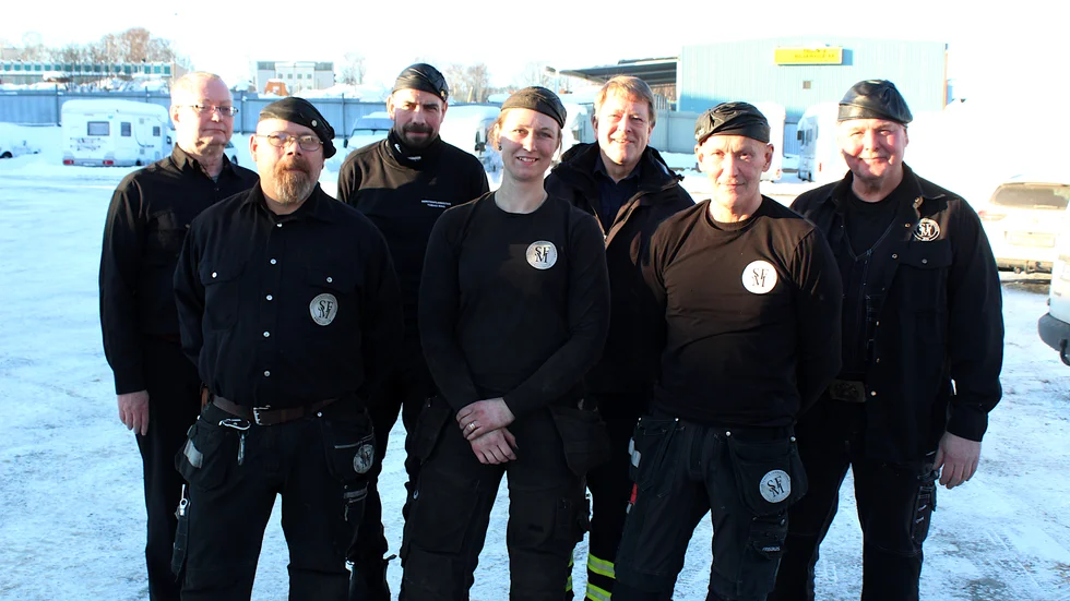 Per-Olov Persson, Tobias Ring, Roger Landelius, Leif Johansson, Jimmy Jonsson, Liselott Göthe och Teppo Ollila berättar vad som gäller när det kommer till sotning och eldstadsbesiktning.
