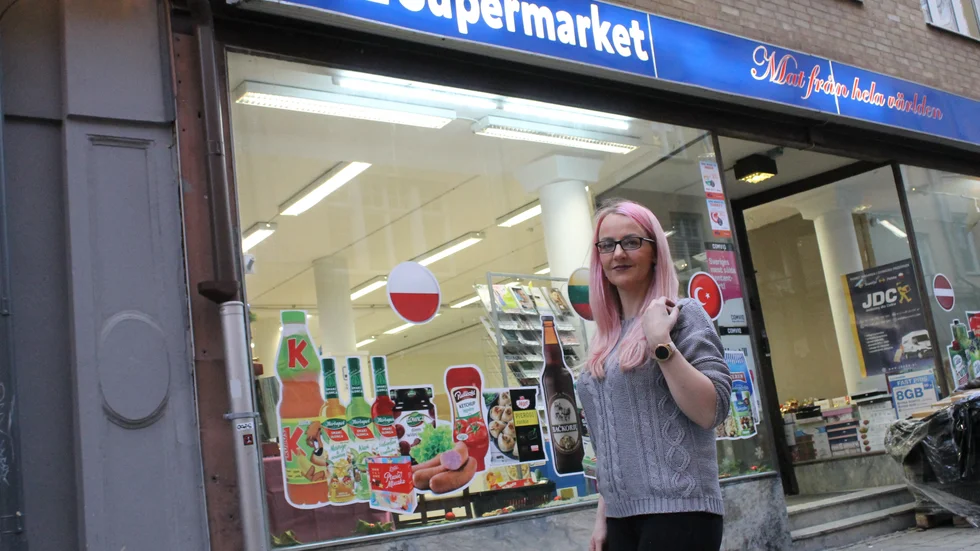 "Nasz Supermarket" betyder "Vår supermarket". Viktorija Touranj har öppnat en butik på Hospitalsgatan i Norrköping, med mat från länder som Polen, Ryssland och Lettland. 