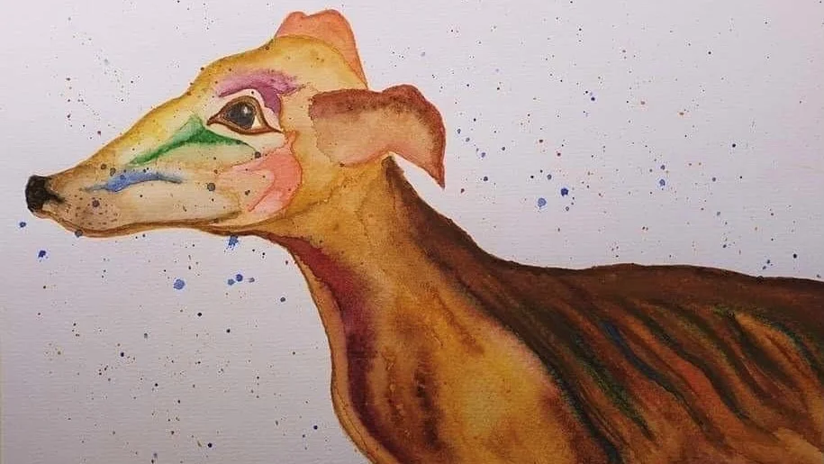 "Lilla söta Bonnie", Malin Hofgren. Kalix konstförenings Facebooksida.
