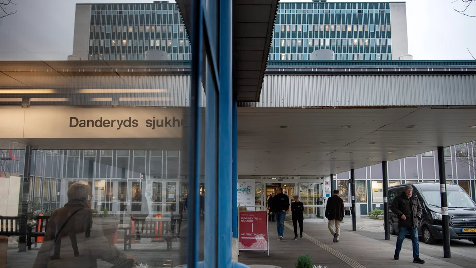 34 av 50 sjuksköterskor har sagt upp sig från infektionsavdelningen på Danderyds sjukhus sedan i januari. Arkivbild.