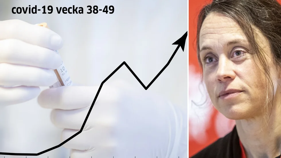 Smittskyddsläkaren Maria Amér kommenterar smittspridningen på Gotland. 