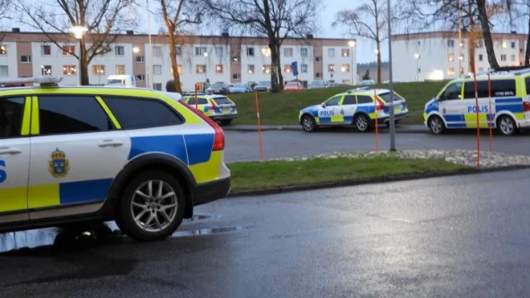 Vid husrannsakan hittade polisen en knarkarkvart i Vilbergen.
