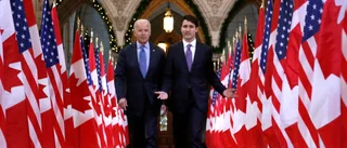 Biden träffar Kanadas Trudeau i februari