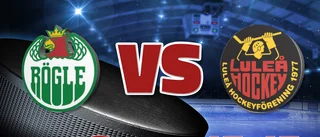 Så var Rögle–Luleå Hockey minut för minut