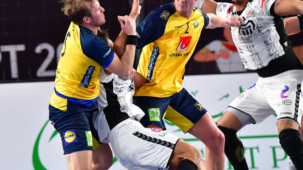 Max Darj och Jonathan Carlsbogård har glänst i Sveriges försvar i VM.