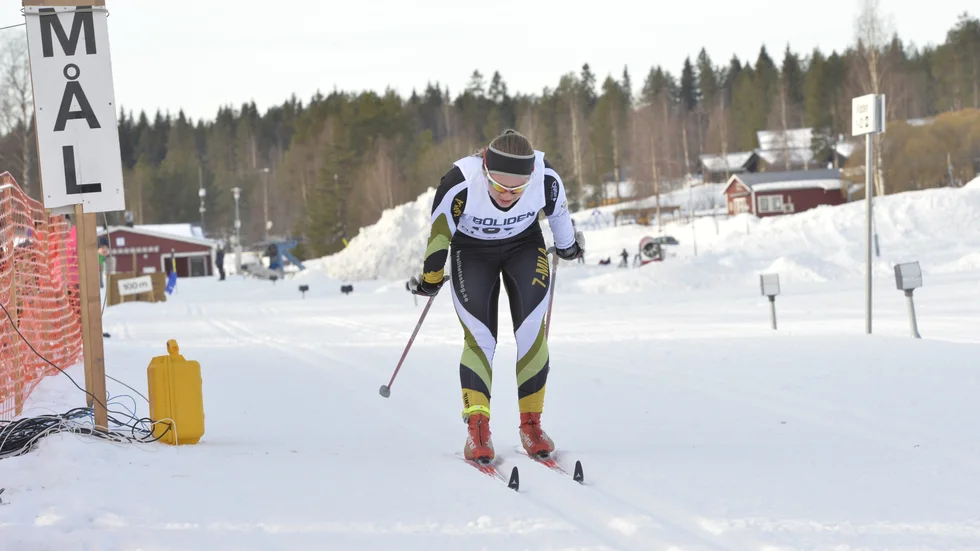 Skellefteå Skidklubb får ekonomiskt stöd från Svenska Skidförbundet. ”Vi är mycket glada att vi blev en av några få föreningar”, säger Sara Enqvist.