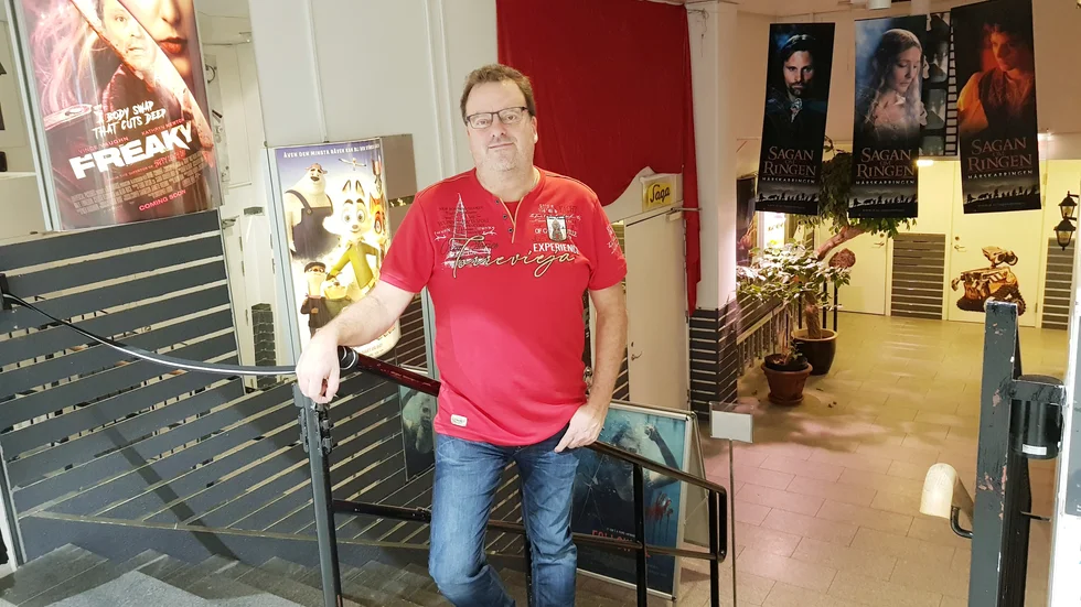 "Det har varit jättejobbigt, men nu känns det positivt", säger Stefan Gustafsson, ägare av Bio 3:an. (Arkivbild)