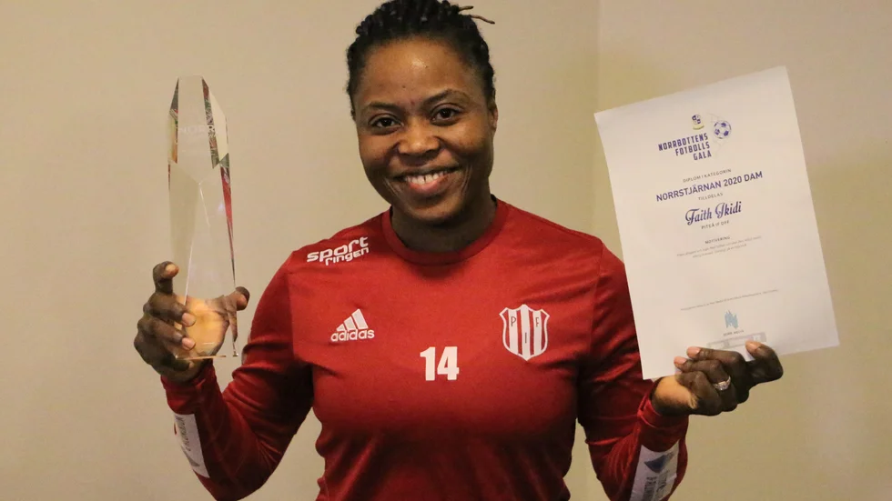 Faith Ikidi Michael får priset Norrstjärnan 2020.