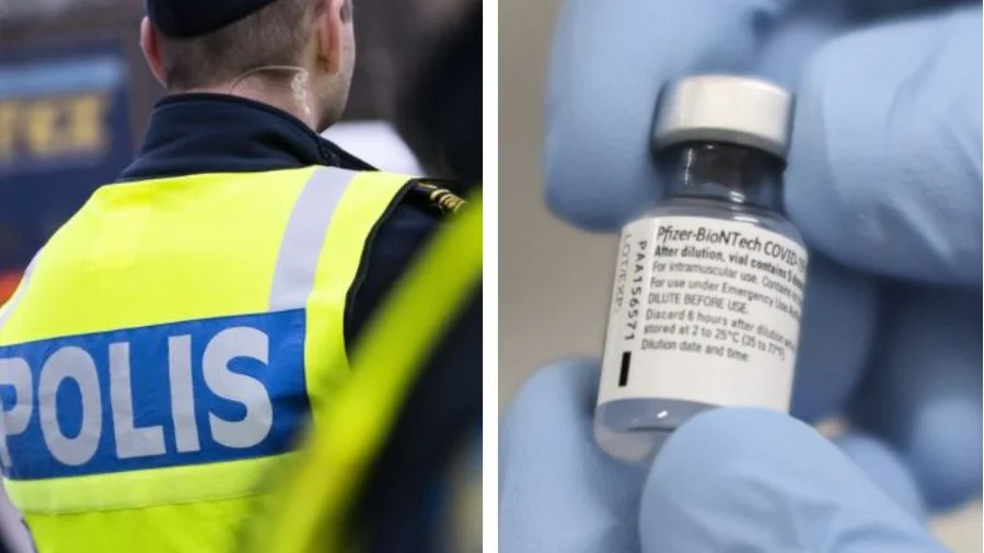 Polisen varnar för att bedragare ringer upp personer och påstår sig vilja boka in en tid för vaccination. 