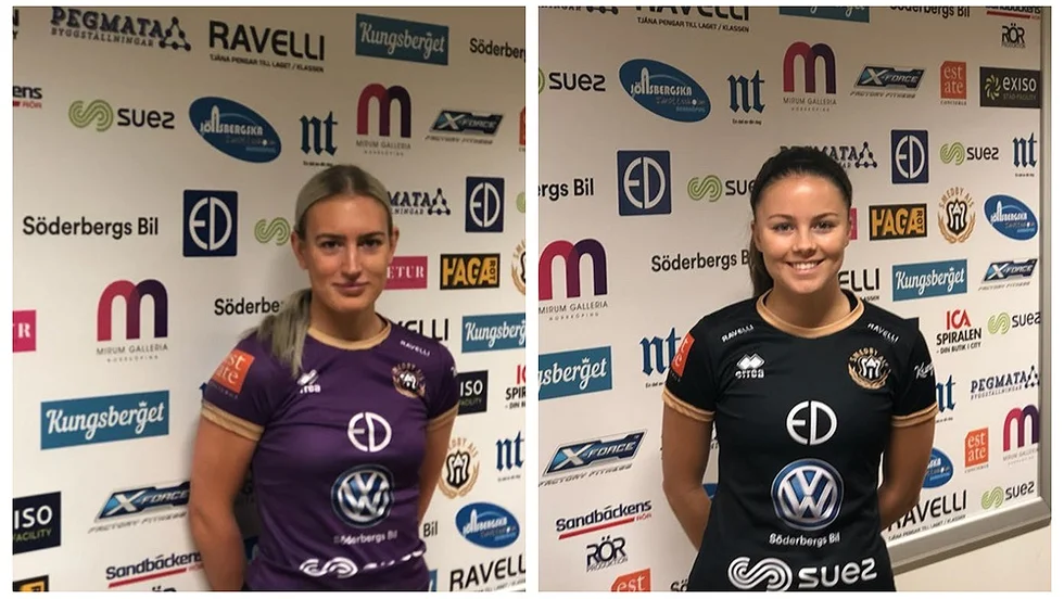 Amanda Nordgren och Amanda Ekstrand. 
