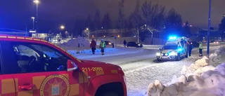 Person påkörd i Luleå – förd till sjukhus