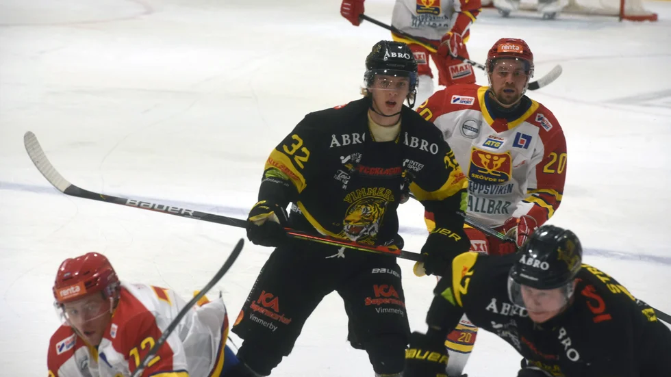 Olle Söderlund gjorde VH:s första mål i Allettan.