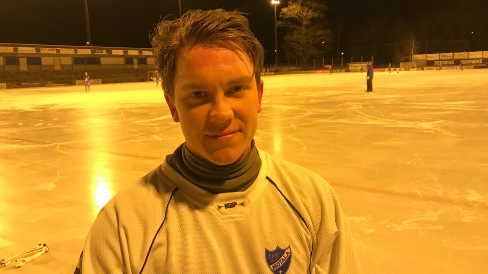 Nicklas Ögren får mycket beröm och tycker också själv att han tagit kliv som spelare. Det är lugnet i honom som gör det, kör inte fullt åt alla håll.