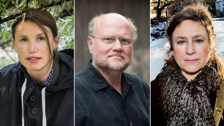 Maria Frensborg, Ola Larsmo och Anna Franklin medverkar bland många andra i författarstafetten som sänds från Missionskyrkan under Kulturnatten.