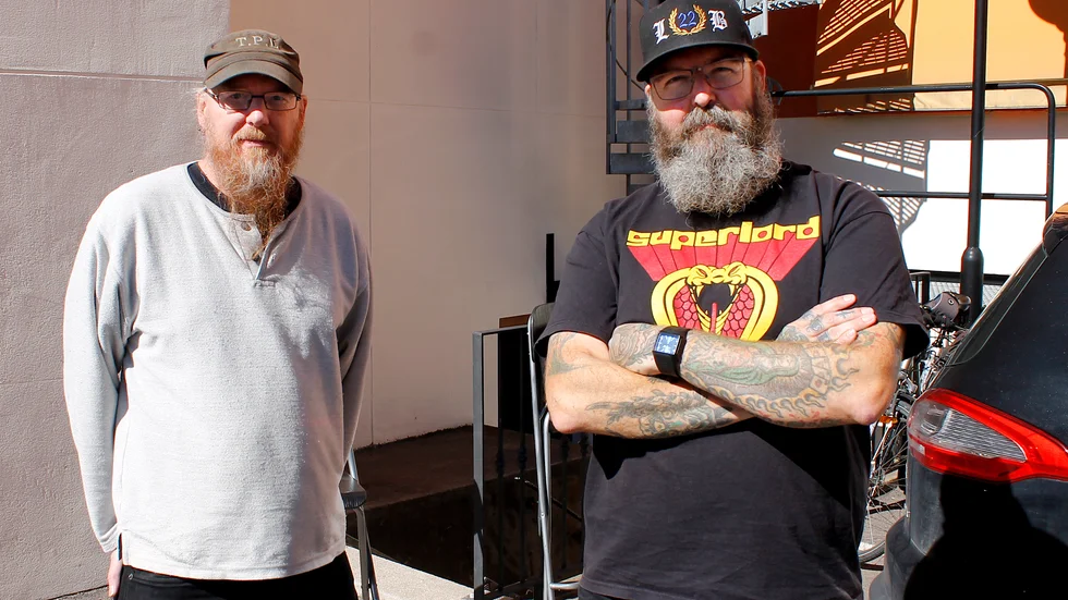 Micke Persson, Kulturakademin och Christian "Boris" Sjöström Verbanac, ungdomscoach.