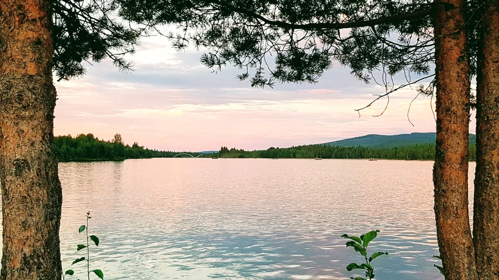 Sommar vid fina Piteälven.