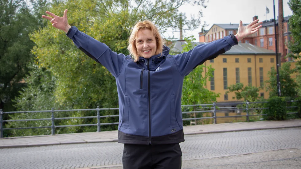 "Äntligen." Åsa-Karin Svensson gläds åt att Norrköping blir värd för ett stort kulturevenemang igen.