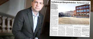 Oenighet om ansvarsfrågan – rektor slår tillbaka