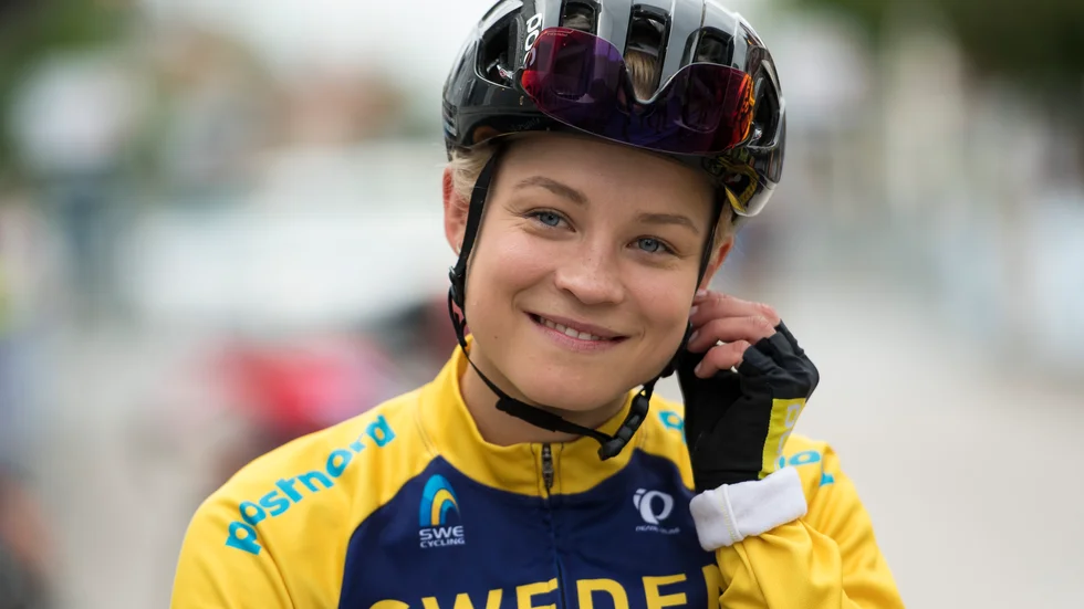 Mästarinnan Nathalie Eklund började tävlingscykla för bara två år sedan och har ett förflutet som professionell dansare.