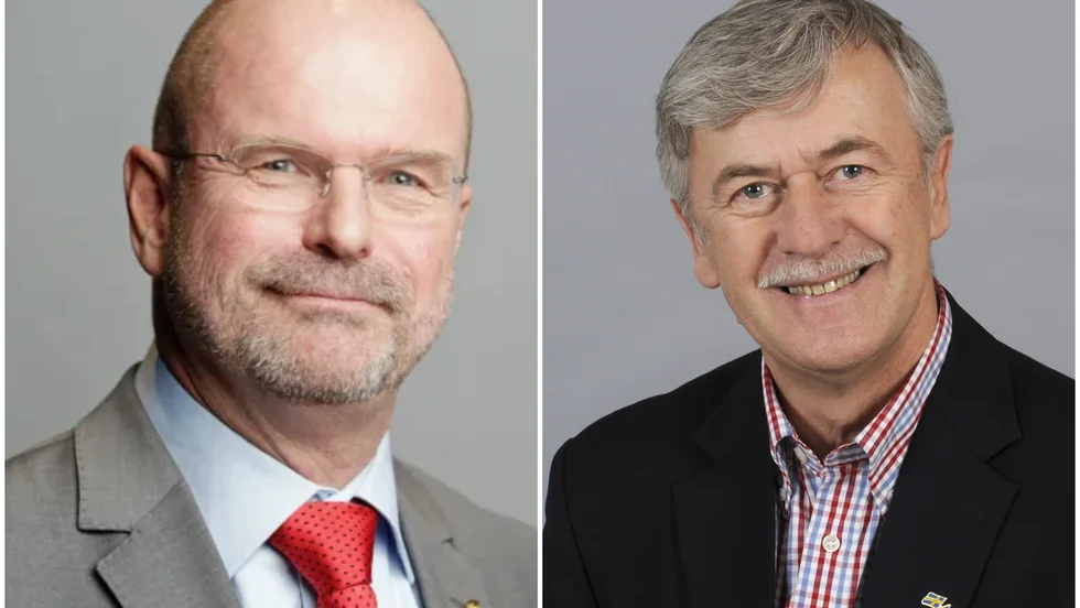 Erik Weiman (M) och Göran Nilsson (M) är oroliga över företagsklimatet i länets kommuner.