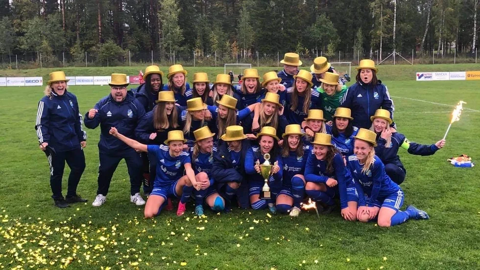 IK Viljans damer är klart för division 1-spel nästa säsong efter en övertygande serieseger i division 2.