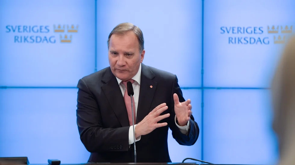 Fortsatt svagt neråt för Socialdemokraterna. Arkivbild.