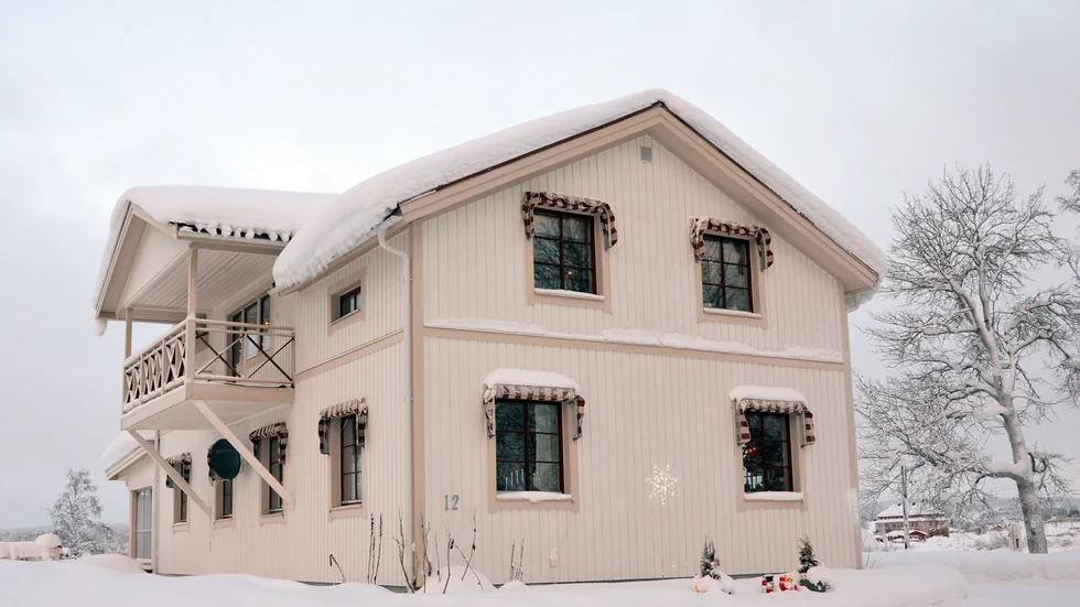 Så här såg den gamla prästgården ut 2012 i samband med att hus då såldes. 
