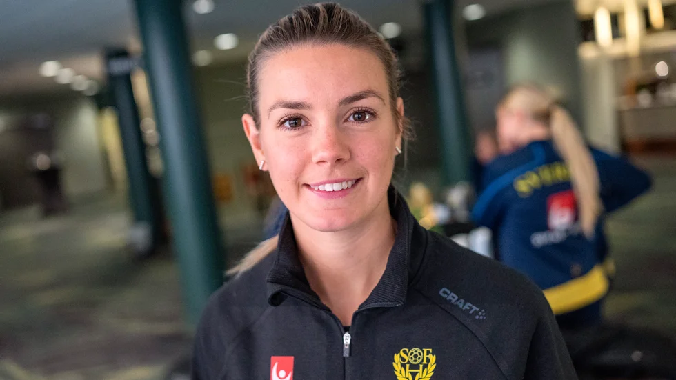 Landslagschefen Hanna Fogelström. Arkivbild.