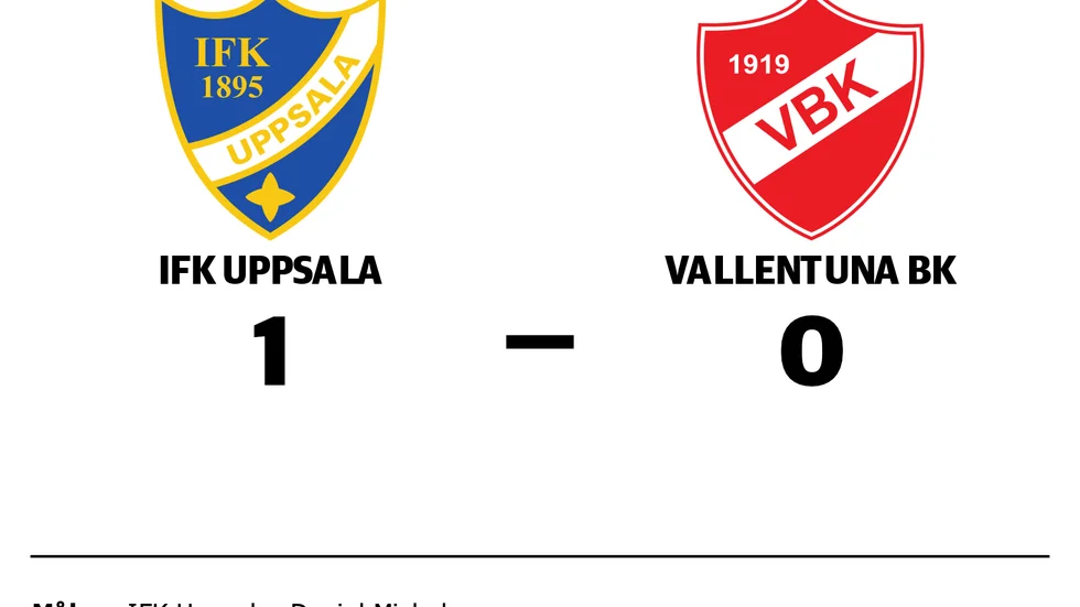 IFK Uppsala vann mot Vallentuna BK