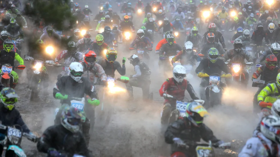 Fartfylld sport. Bilden är hämtad från Gotland 2019.