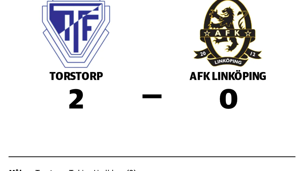 Torstorps IF vann mot AFK Linköping