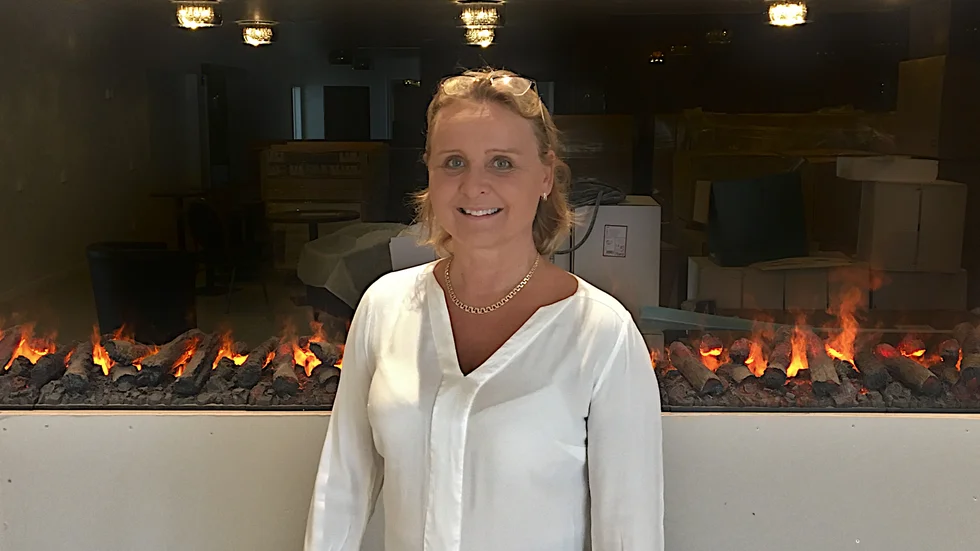 Rakel Gustafsson driver Himmelsby spa & konferens, som snart öppnar nya padelbanor.