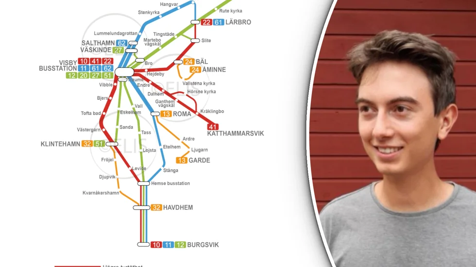 Elis Nyström är ursprungligen från Hejde men bor nu i Stockholm. 