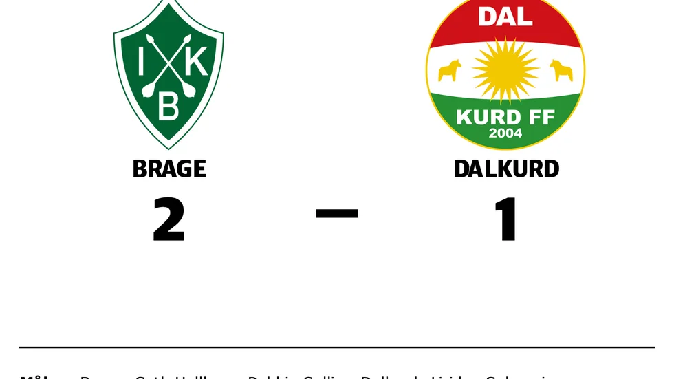 IK Brage vann mot Dalkurd FF