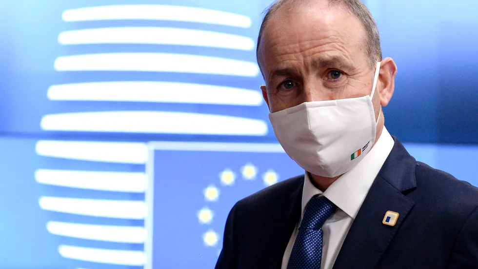 Irlands premiärminister Micheál Martin.