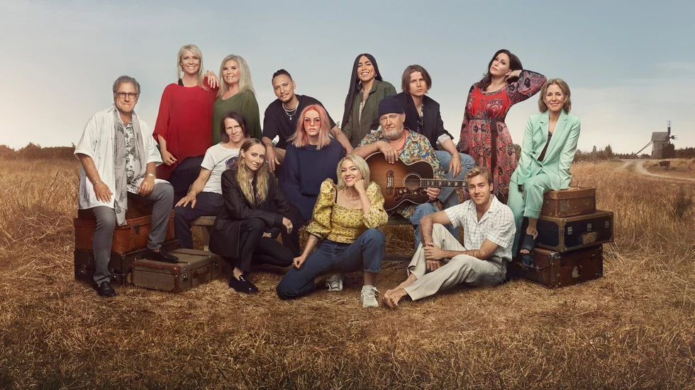 Tommy Körberg, Lili & Susie, Jakob Hellman, Silvana Imam, Newkid, Ana Diaz, Loreen, Tove Styrke, Plura Jonsson, Markus Krunegård, Benjamin Ingrosso, Lisa Nilsson och Helen Sjöholm medverkar i "Så mycket bättre". Pressbild.