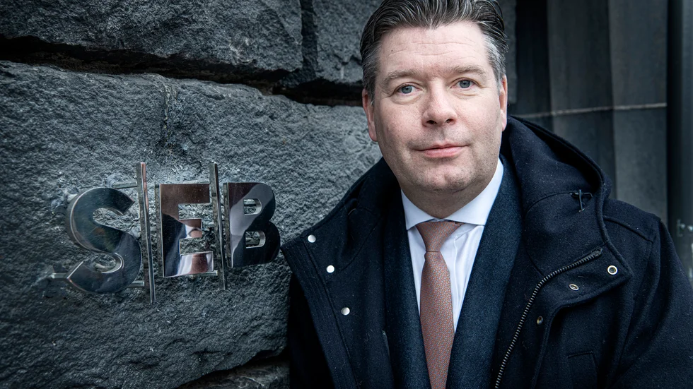 SEB:s vd Johan Torgeby har Bolunds ögon på sig. Arkivbild.