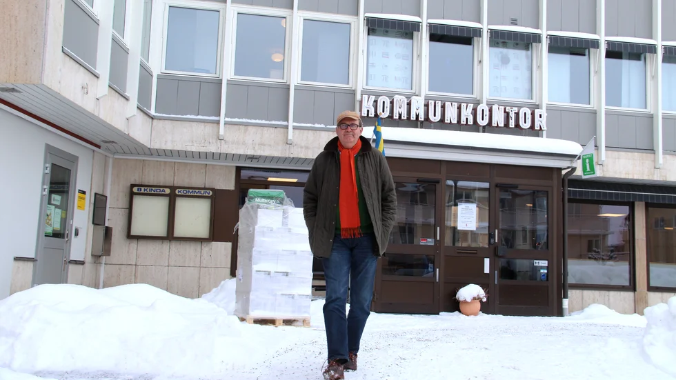 Kommunstyrelsens ordförande Christer Segerstéen (M).