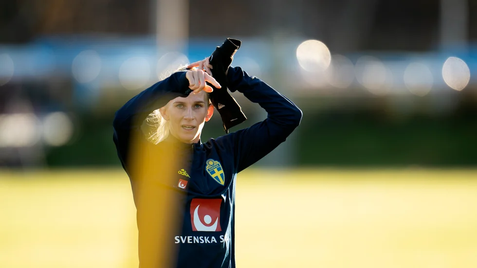 Sofia Jakobsson var inblandad i Real Madrids reduceringsmål. Arkivbild.