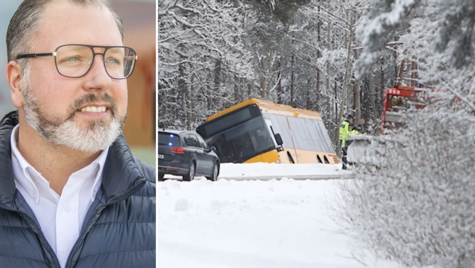 Henric Hedenqvist, depåchef vid Bergkvarabuss. 