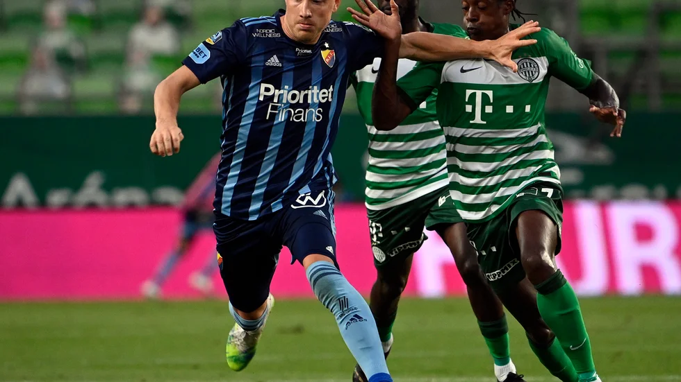Fredrik Ulvestad, här i Djurgårdens tröja, fortsätter karriären i kinesiska Qingdao Huanghai FC. Arkivbild.