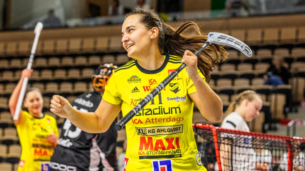  Corin Rüttimann börjar varva upp och blev på lördagen tvåmålsskytt för Endre som besegrade Warberg med 8-5.