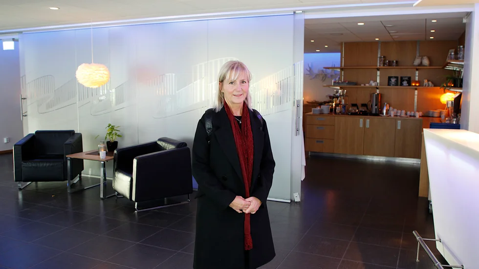 Elisabeth Nordström berättade att det tyvärr inte blir någon riktig näringslivsgala i år på grund av covid-19. Istället kommer utdelningen ske på en galafrukost som sänds över nätet.